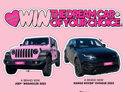 Win the Dream Car of Your Choice