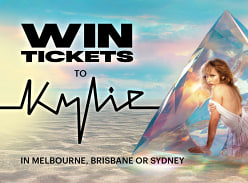 Win the Final Two Kylie Tickets for the 2025 Tension Australia Tour