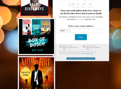 Win The First 3 Michael Connelly Bosch Thrillers in The Box of Bosch Giveaway