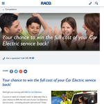 Win the full cost of your Car Electric service back!
