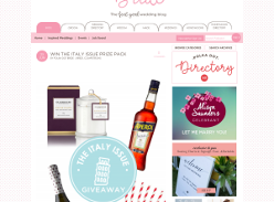 Win the Italy Issue Prize Pack