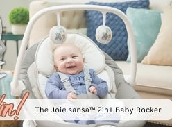 Win the Joie Sansa 2in1 Infant Bouncer & Baby Rocker