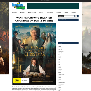 Win The Man who Invented Christmas