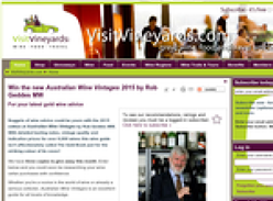 Win the new Australian Wine Vintages 2015 by Rob Geddes MW