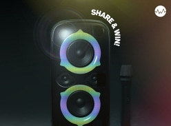 Win the new Light Up Wireless Party Speaker