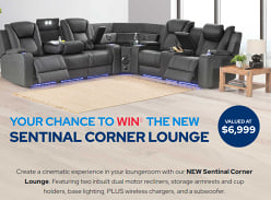 Win the New Sentinal Corner Lounge