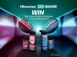 Win the Official NRL State of Origin Drink Bottle & Can Cooler