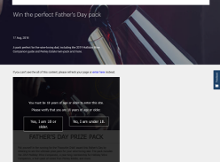 Win the perfect Father's Day pack
