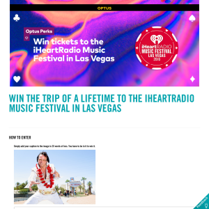 Win the trip of a lifetime to the iHeartRadio Music Festival in Las Vegas!