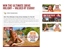 Win The Ultimate 5 Day Drive Holiday To The NT