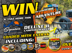 Win The Ultimate Adventure Camper Trailer and Accessories