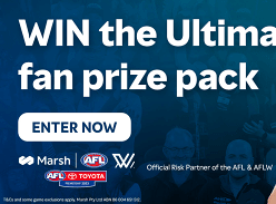 Win The Ultimate AFL Fan Prize Pack
