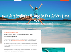 Win the Ultimate Aussie Adventure Tour