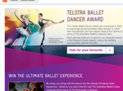 Win the ultimate ballet experience in Sydney!