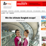 Win the ultimate Bangkok escape!