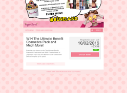 Win the ultimate Benefit Cosmetics pack worth over $500 + MORE!