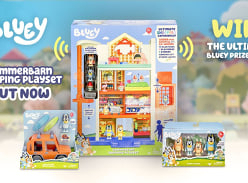 Win the Ultimate Bluey Hammerbarn Prize Pack