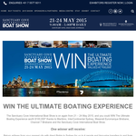 Win The Ultimate Boating Experience worth $100,000 - Sanctuary Cove Boat Show