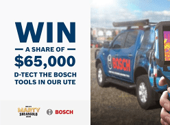 Win The Ultimate Bosch Tools Prize Pack