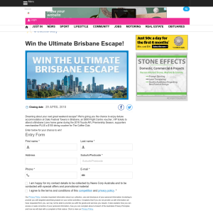 Win the Ultimate Brisbane Escape