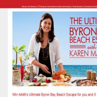 Win the ultimate Byron Bay Beach escape for you & 5 friends!