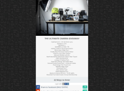 Win The Ultimate Camera Giveaway