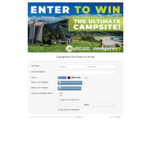 Win the Ultimate Campsite