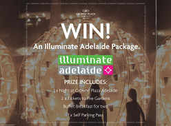 Win the Ultimate Crowne Plaza X Illuminate Adelaide Staycation