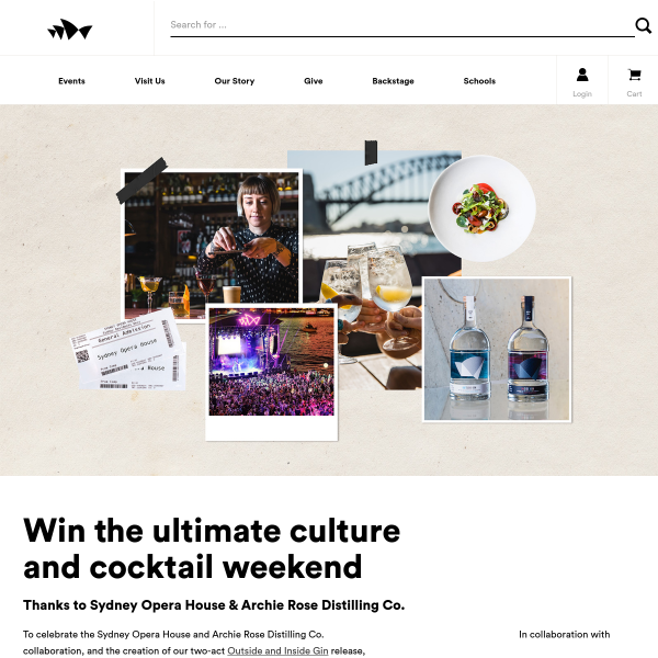 Win the ultimate culture & cocktail weekend!