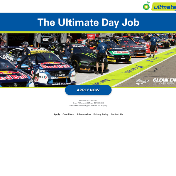 Win The Ultimate Day Job at the 2020 Supercars Townsville 400!