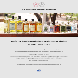 Win The Ultimate Distiller's Christmas Gift