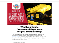 Win the ultimate Dreamworld Experience for you and the Family