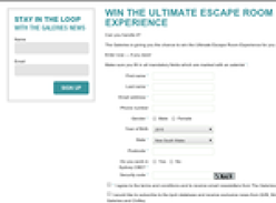Win the Ultimate Escape Room Experience for you & 3 friends!