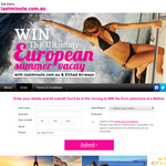Win the ultimate European summer vacation!