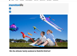 Win the ultimate family weekend at Redclife KiteFest