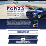 Win the ultimate Forza motorsport driving experience!