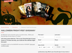Win the Ultimate Fright-fest pack