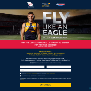 Win the ultimate getaway to Sydney for WCE game