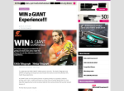 Win the ultimate 'GIANTS' match day experience!