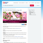 Win the ultimate gift for Mother's Day! - Service NSW