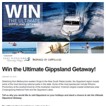 Win the Ultimate Gippsland Getaway! - Trader Comps
