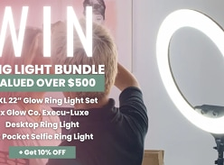 Win the Ultimate Glow Ring Lighting Bundle
