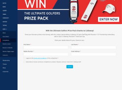 Win the Ultimate Golfers Prize Pack