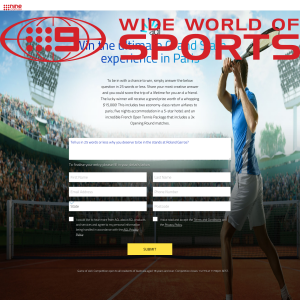 Win the ultimate Grand Slam experience in Paris