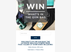 Win The ultimate health + fitness pack valued at over $1000