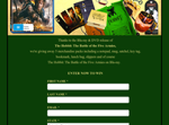 Win the ultimate 'Hobbit' movie merchandise pack!