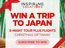 Win the Ultimate Japan Adventure for 2