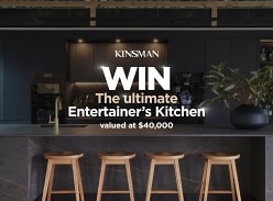 Win the Ultimate Kinsman Entertainers Kitchen