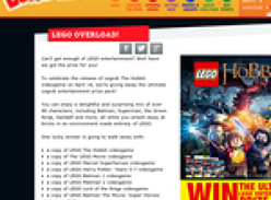 Win the ultimate Lego entertainment prize pack!