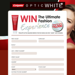 Win the ultimate Los Angeles fashion experience! - Colgate Optic White